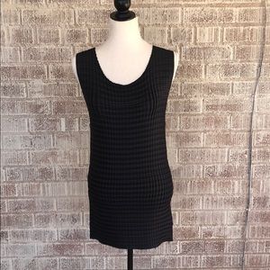 Calvin Klein sheath made with dimensional fabric